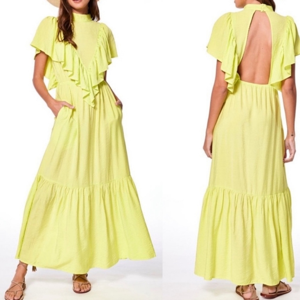 YOUNG FABULOUS & BROKE Cruz Maxi Dress